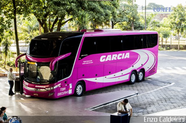 Viação Garcia 7289 na cidade de Bauru, São Paulo, Brasil, por Enzo Caldeirini Saiar. ID da foto: 3961738.