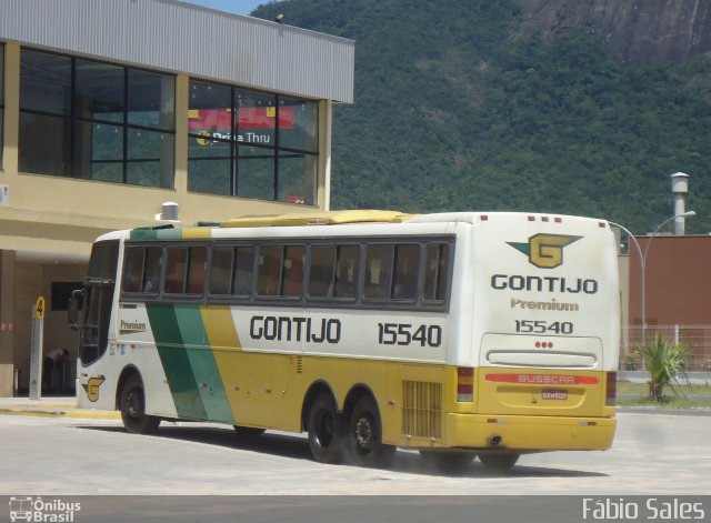 Empresa Gontijo de Transportes 15540 na cidade de Guarapari, Espírito Santo, Brasil, por Fábio Sales. Número da foto: #3983746.
