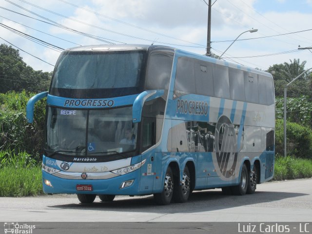 Auto Viação Progresso 6024 na cidade de Recife, Pernambuco, Brasil, por Luiz Carlos de Santana. Número da foto: #3984618.