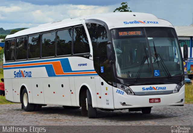 VUSC - Viação União Santa Cruz 2920 na cidade de Rio Pardo, Rio Grande do Sul, Brasil, por Matheus Etges. Número da foto: #3984666.