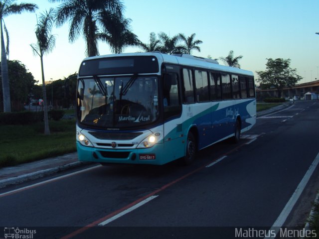 Marlim Azul Turismo 8035 na cidade de Vitória, Espírito Santo, Brasil, por Matheus Mendes. ID da foto: 3984528.