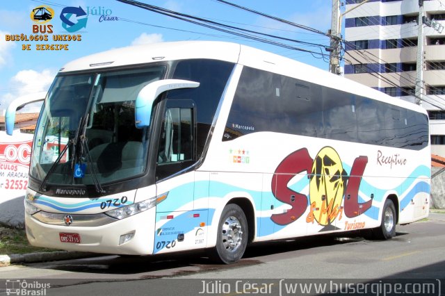 Sol e Mar Turismo 0720 na cidade de Aracaju, Sergipe, Brasil, por Julio Cesar  Barbosa Martins. Número da foto: #3985745.