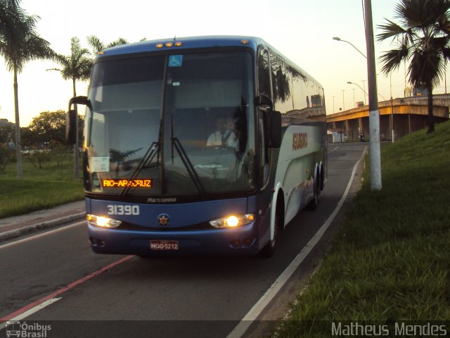 Viação Águia Branca 31390 na cidade de Vitória, Espírito Santo, Brasil, por Matheus Mendes. ID da foto: 3984529.