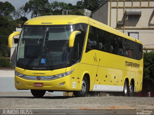 Viação Itapemirim 60567 na cidade de Teófilo Otoni, Minas Gerais, Brasil, por JUNIOR JUNIOR. Número da foto: #3983751.