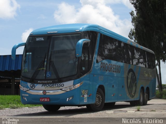 Auto Viação Progresso 6125 na cidade de Natal, Rio Grande do Norte, Brasil, por Nícolas Vitorino Lopes. Número da foto: #3985379.