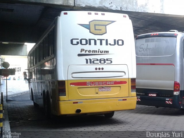 Empresa Gontijo de Transportes 11285 na cidade de Belo Horizonte, Minas Gerais, Brasil, por Douglas Yuri. ID da foto: 3984192.