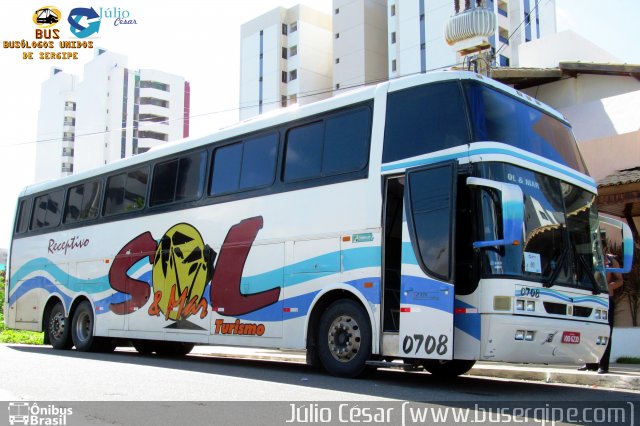 Sol e Mar Turismo 0708 na cidade de Aracaju, Sergipe, Brasil, por Julio Cesar Barbosa Martins. Número da foto: #3985746.