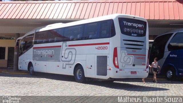 Transpen Transporte Coletivo e Encomendas 42020 na cidade de Registro, São Paulo, Brasil, por Matheus Duarte Souza. Número da foto: #3984949.