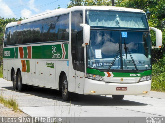 Cia. São Geraldo de Viação 11920 na cidade de Recife, Pernambuco, Brasil, por Lucas Silva. ID da foto: 3985612.