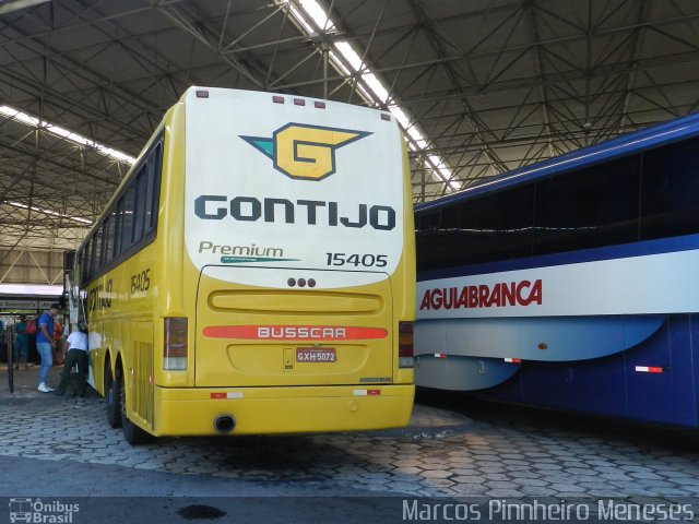 Empresa Gontijo de Transportes 15405 na cidade de Vitória, Espírito Santo, Brasil, por Marcos Pinnheiro Meneses. ID da foto: 3988112.