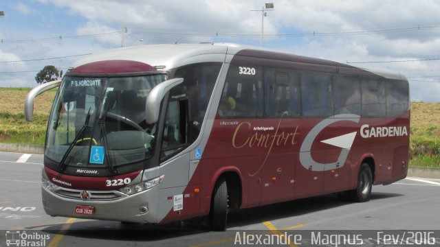 Expresso Gardenia 3220 na cidade de Formiga, Minas Gerais, Brasil, por Alexandre  Magnus. Número da foto: #3987582.