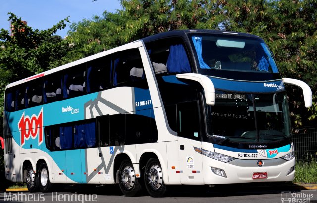 Auto Viação 1001 RJ 108.477 na cidade de São Paulo, São Paulo, Brasil, por Matheus Henrique. Número da foto: #3987385.
