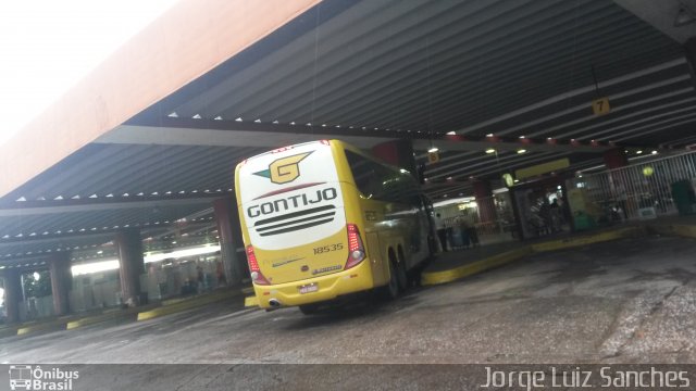 Empresa Gontijo de Transportes 18535 na cidade de Cuiabá, Mato Grosso, Brasil, por Jorge Luiz Sanches. Número da foto: #3988063.