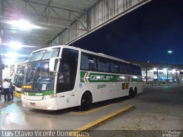 Empresa Gontijo de Transportes 20100 na cidade de Campos dos Goytacazes, Rio de Janeiro, Brasil, por Luis Otávio Vicente Domingues. ID da foto: 3988136.