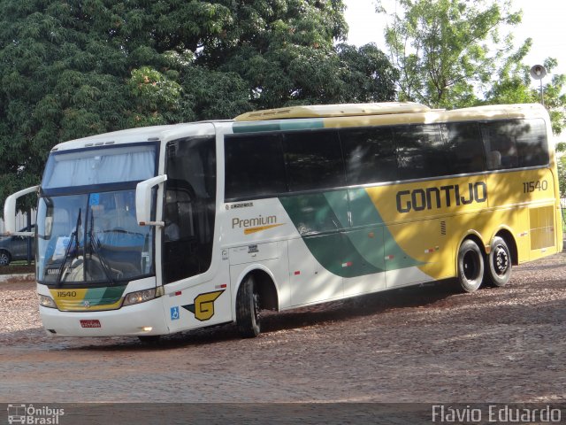 Empresa Gontijo de Transportes 11540 na cidade de Crato, Ceará, Brasil, por Flávio Eduardo. ID da foto: 3987411.