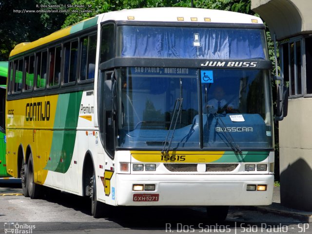 Empresa Gontijo de Transportes 15615 na cidade de São Paulo, São Paulo, Brasil, por Rafael Santos. ID da foto: 3987839.