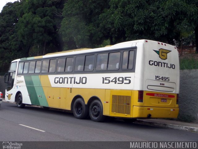 Empresa Gontijo de Transportes 15495 na cidade de Belo Horizonte, Minas Gerais, Brasil, por Maurício Nascimento. Número da foto: #3988736.