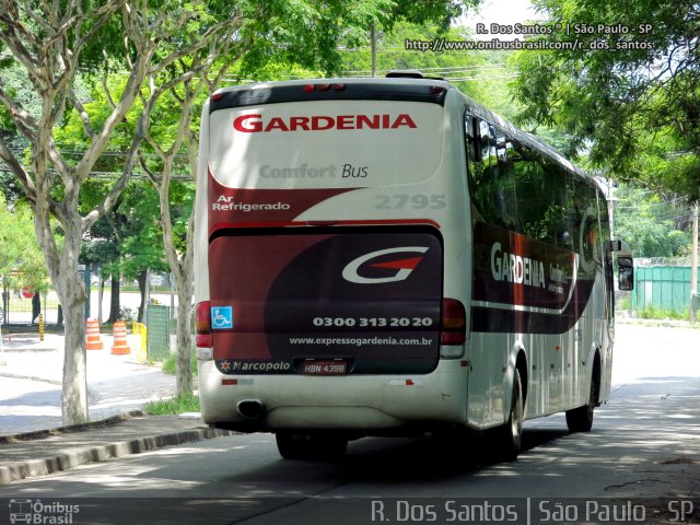 Expresso Gardenia 2795 na cidade de São Paulo, São Paulo, Brasil, por Rafael Santos. ID da foto: 3987817.