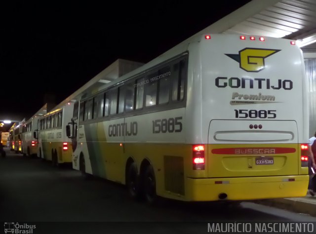 Empresa Gontijo de Transportes 15885 na cidade de Belo Horizonte, Minas Gerais, Brasil, por Maurício Nascimento. Número da foto: #3986009.