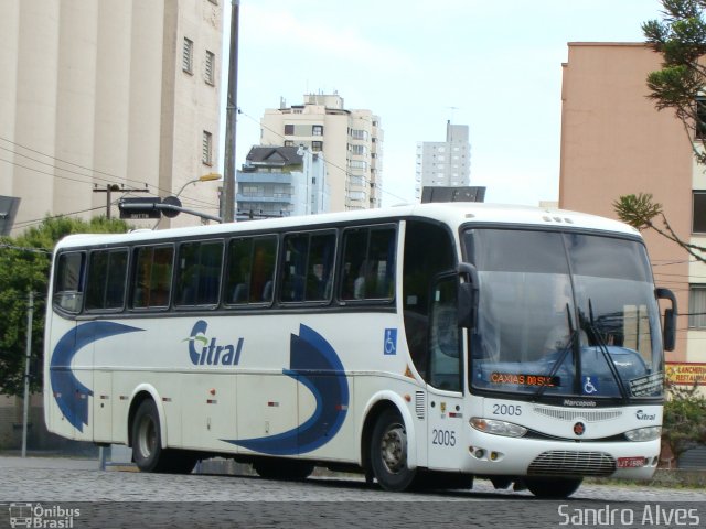 Citral Transporte e Turismo 2005 na cidade de Caxias do Sul, Rio Grande do Sul, Brasil, por Sandro Alves. ID da foto: 3987072.