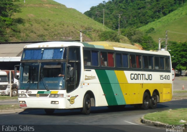 Empresa Gontijo de Transportes 15410 na cidade de Viana, Espírito Santo, Brasil, por Fábio Sales. ID da foto: 3988751.