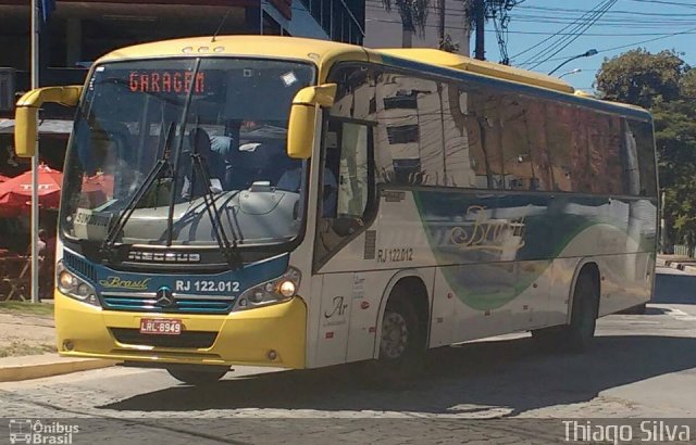 Brasil SA Transporte e Turismo RJ 122.012 na cidade de Nova Friburgo, Rio de Janeiro, Brasil, por Thiago Silva. Número da foto: #3986404.