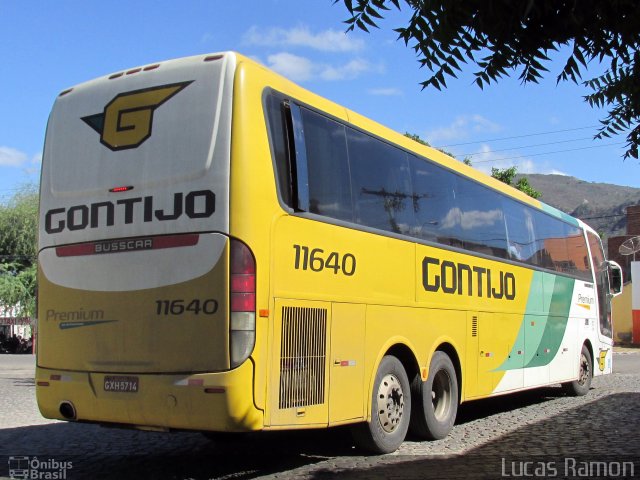Empresa Gontijo de Transportes 11640 na cidade de Serra Talhada, Pernambuco, Brasil, por Lucas Ramon. Número da foto: #3987120.