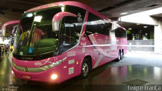 Lual Rio Turismo e Fretamento 4000  na cidade de Belo Horizonte, Minas Gerais, Brasil, por Felipe França. Número da foto: #3985936.