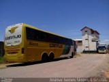Empresa Gontijo de Transportes 15505 na cidade de Minas Novas, Minas Gerais, Brasil, por Josimar Gomes Simoes. Número da foto: #3988403.