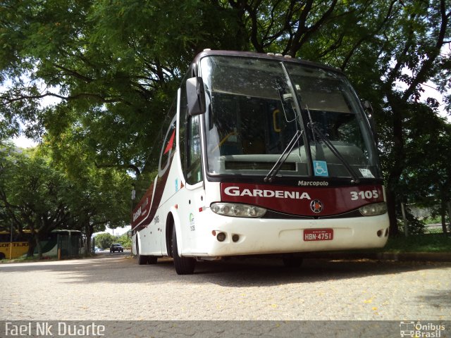Expresso Gardenia 3105 na cidade de São Paulo, São Paulo, Brasil, por Raphael José da Silva. Número da foto: #3989153.