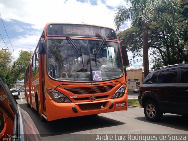 VCG - Viação Campos Gerais 1251 na cidade de Ponta Grossa, Paraná, Brasil, por André Luiz Rodrigues de Souza. Número da foto: #3988927.