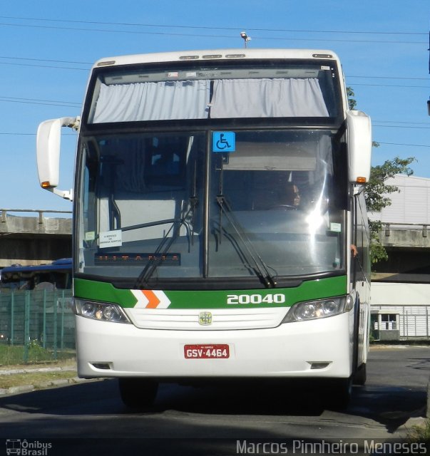 Empresa Gontijo de Transportes 20040 na cidade de Vitória, Espírito Santo, Brasil, por Marcos Pinnheiro Meneses. ID da foto: 3990558.