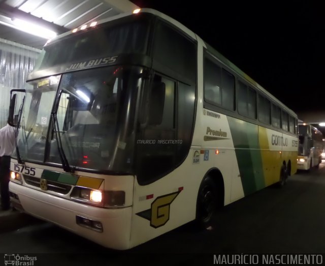 Empresa Gontijo de Transportes 15755 na cidade de Belo Horizonte, Minas Gerais, Brasil, por Maurício Nascimento. ID da foto: 3991104.