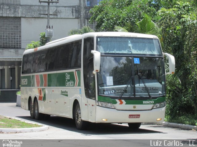 Cia. São Geraldo de Viação 11920 na cidade de Recife, Pernambuco, Brasil, por Luiz Carlos de Santana. Número da foto: #3990378.