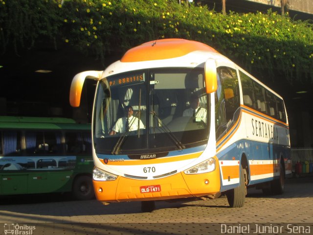 Viação Sertaneja 670 na cidade de Belo Horizonte, Minas Gerais, Brasil, por Daniel Junior Sena. Número da foto: #3990811.