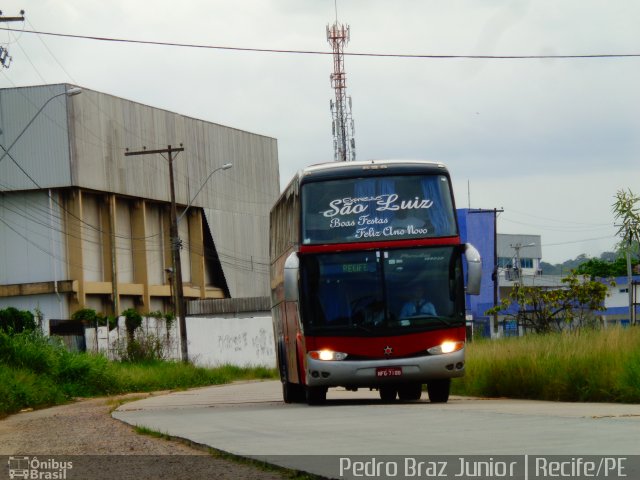 Expresso São Luiz 6920 na cidade de Recife, Pernambuco, Brasil, por Pedro Francisco Junior. Número da foto: #3991140.