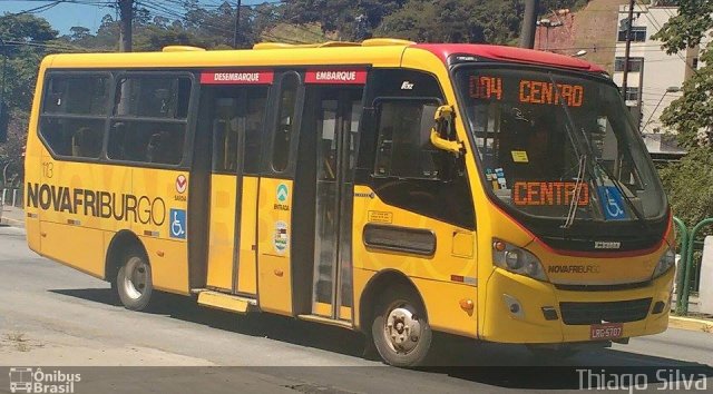 FAOL - Friburgo Auto Ônibus 113 na cidade de Nova Friburgo, Rio de Janeiro, Brasil, por Thiago Silva. Número da foto: #3990204.