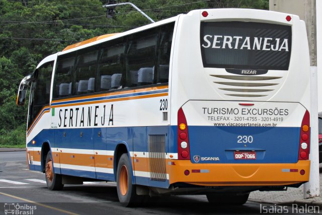 Viação Sertaneja 230 na cidade de Juiz de Fora, Minas Gerais, Brasil, por Isaias Ralen. Número da foto: #3989872.