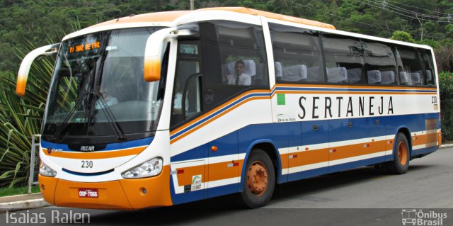 Viação Sertaneja 230 na cidade de Juiz de Fora, Minas Gerais, Brasil, por Isaias Ralen. Número da foto: #3989834.