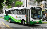 Viação Piracicabana Santos 4407 na cidade de Santos, São Paulo, Brasil, por Ricardo Luiz. Número da foto: #3991000.