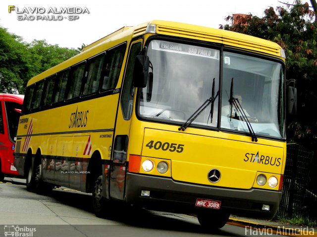 Viação Itapemirim 40055 na cidade de São Paulo, São Paulo, Brasil, por Flávio Almeida. ID da foto: 3993488.