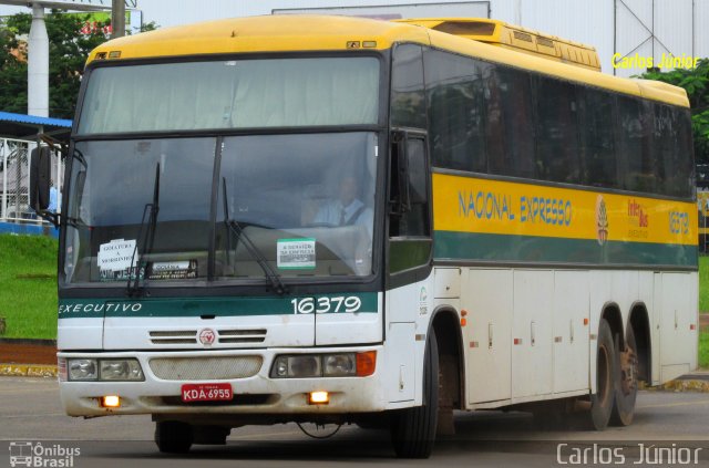 Nacional Expresso 16379 na cidade de Goiânia, Goiás, Brasil, por Carlos Júnior. ID da foto: 3992711.