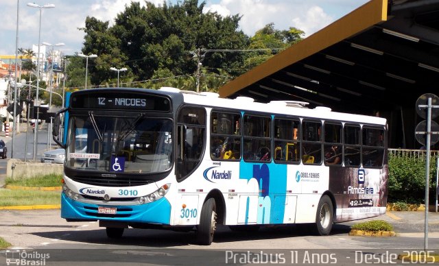 Nardelli Fretamento e Turismo 3010 na cidade de Salto, São Paulo, Brasil, por Cristiano Soares da Silva. Número da foto: #3992056.