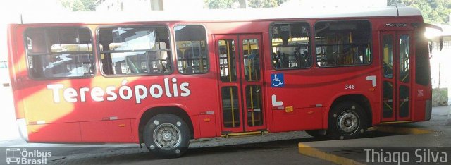 Viação Dedo de Deus 346 na cidade de Teresópolis, Rio de Janeiro, Brasil, por Thiago Silva. Número da foto: #3992005.
