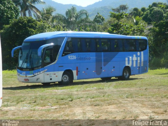 UTIL - União Transporte Interestadual de Luxo 9226 na cidade de Rio de Janeiro, Rio de Janeiro, Brasil, por Felipe França. Número da foto: #3993604.