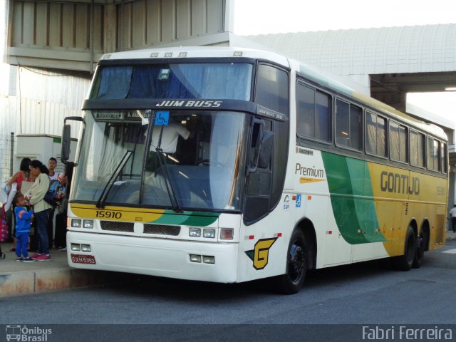 Empresa Gontijo de Transportes 15910 na cidade de Belo Horizonte, Minas Gerais, Brasil, por Fabri Ferreira. ID da foto: 3992030.