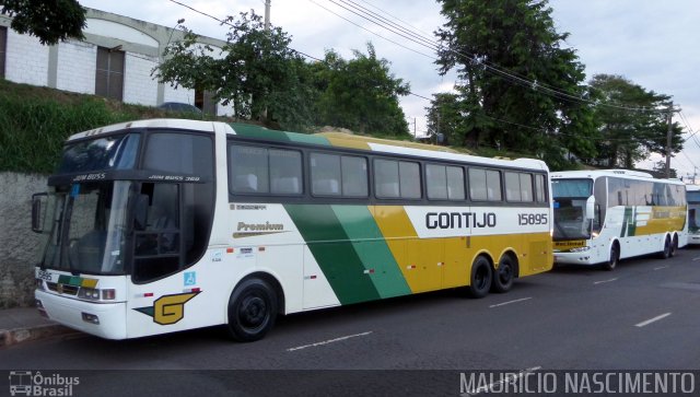 Empresa Gontijo de Transportes 15895 na cidade de Belo Horizonte, Minas Gerais, Brasil, por Maurício Nascimento. ID da foto: 3993776.