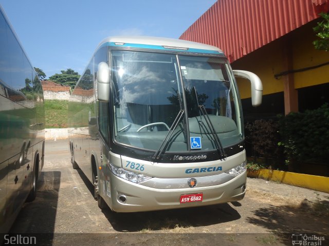 Viação Garcia 7826 na cidade de Bauru, São Paulo, Brasil, por Antonio Italo. Número da foto: #3995349.