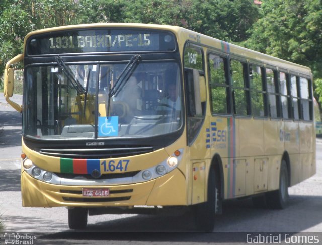 Itamaracá Transportes 1.647 na cidade de Olinda, Pernambuco, Brasil, por Gabriel  Gomes. Número da foto: #3995693.