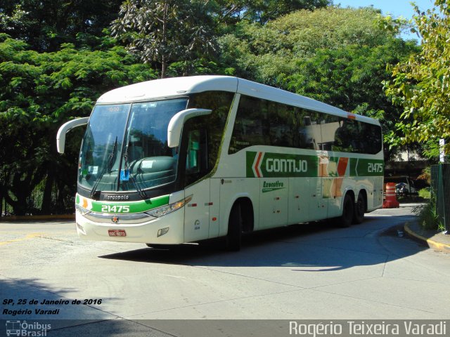 Empresa Gontijo de Transportes 21475 na cidade de São Paulo, São Paulo, Brasil, por Rogério Teixeira Varadi. ID da foto: 3994494.